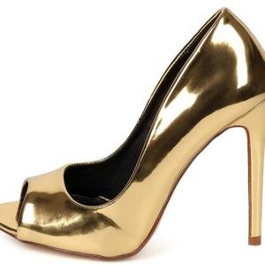 Open toe stiletto